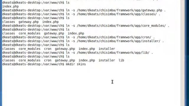 Getting Ubuntu ready for a Postgres install of Chisimba 3 - symlinks смотреть онлайн