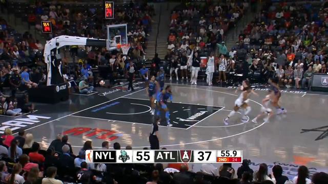 #WNBA Highlights: Sabrina Ionescu Drops Career-High in 106-83 Liberty Win Over Atlanta Dream смотреть онлайн