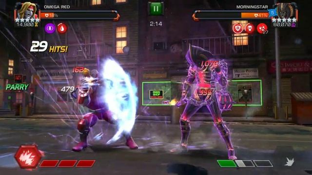 Omega Red vs Morningstar with link nodes. Aq day 5 смотреть онлайн