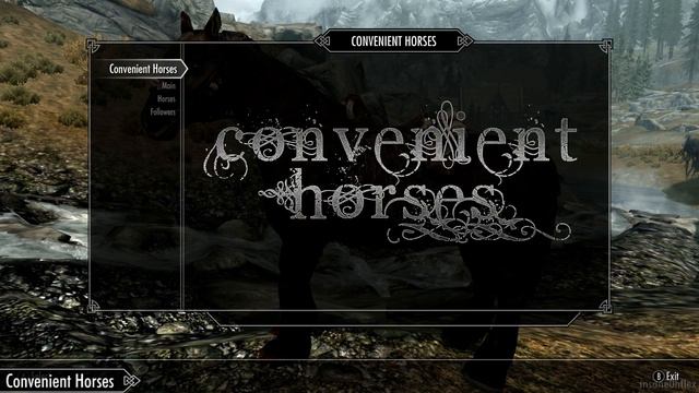 Skyrim Mod Feature: Convenient Horses - The Best Horse Mod for Skyrim смотреть онлайн