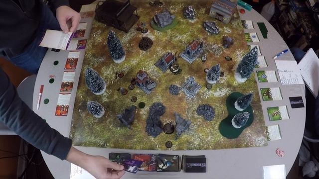 Malifaux 3rd edition battle report- McMourning vs Lucius смотреть онлайн