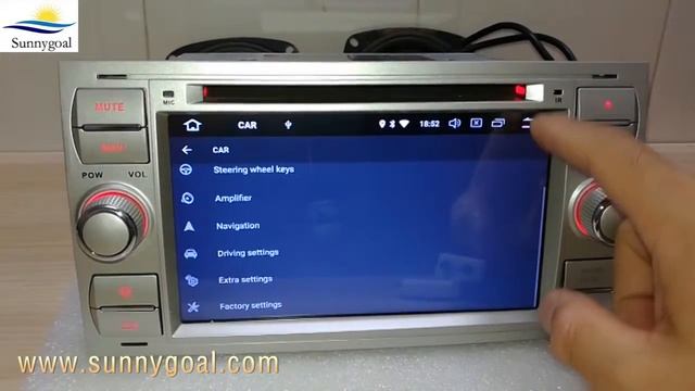 Sunnygoal: Android 8.1 OS Autoradio GPS Navigation für Ford Fiesta/Kuga/Mondeo/S-MAX/C-MAX/Galaxy смотреть онлайн