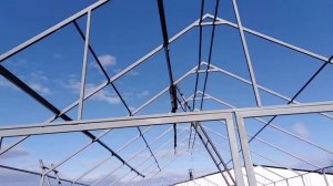 Надежная теплица своими руками из профельной трубы и поликарбонатаЧасть 1.