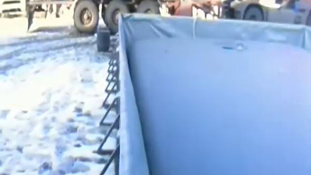Гибкий резервуар ГидроБак 40 м.куб. для КАС с защитным барьером смотреть онлайн