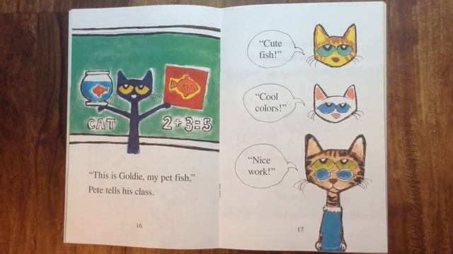 PETE THE CAT A Pet For Pete Read Aloud Along Story Book for Children Kids with Sound Effects! смотреть онлайн