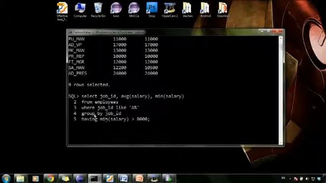 [Oracle] Bài 20 - Having смотреть онлайн