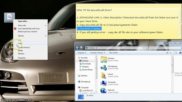 How to Fix kernel32.dll Error Download kernel32.dll смотреть онлайн