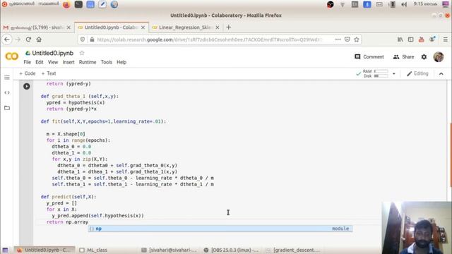 Machine Learning - Malayalam - Part 10 - Coding gradient descent manually - without sklearn смотреть онлайн