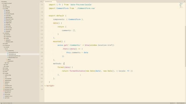[VueJS & API Laravel 22] Mettre à jour une date en temps réel смотреть онлайн
