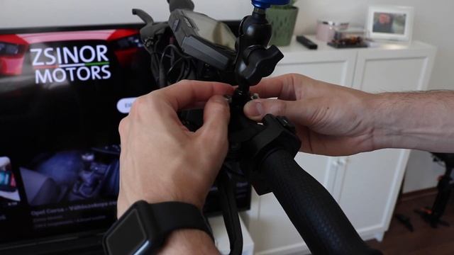 KuKirin G2 Max - Phone Mount Installation