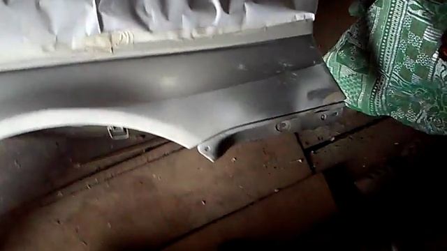 #ХламГараж - убрать ржавчину с крыла автомобиля смотреть онлайн