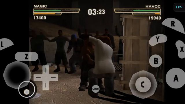 Def Jam Fight For NY DOLPHIN EMULATOR ANDROID GAMEPLAY смотреть онлайн