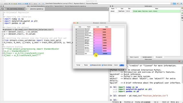 056 Polynomial Regression in Python Step 1 смотреть онлайн