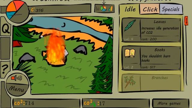 Всепожирающее пламя (симулятор огня Bonfire Idle) смотреть онлайн