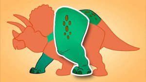 Club Baboo | Dinosaur ABC! A is for Ankylorsaurus! B is for ... | Learn Dinosaur names with Baboo