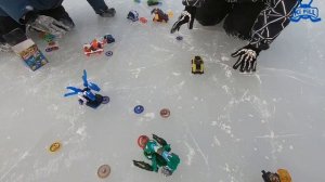 ДИКИЕ СКРИЧЕРЫ выходят на ЛЁД - самая Ледяная трансформация Screechers Wild // KiFill boys