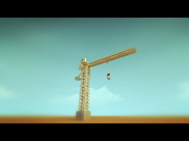 Мини кран [Scrap Mechanic] смотреть онлайн