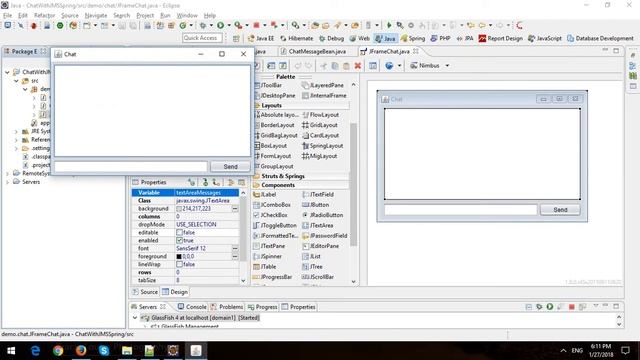 Building Chat Application using Spring JMS смотреть онлайн