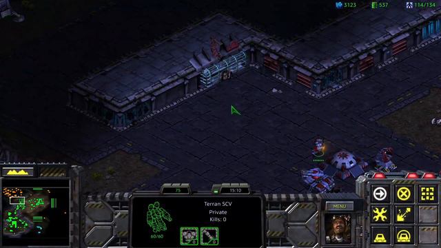 the most op Terran unit is the Barracks [UEDAIP Terran Campaign 07 (No Commentary) - The Trump Card смотреть онлайн