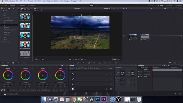 Работа с масками в программе DaVinci Resolve смотреть онлайн