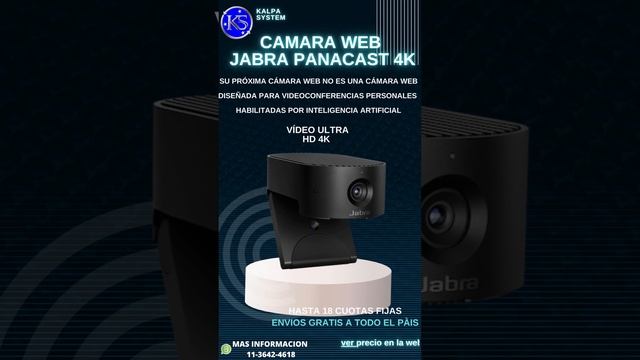 Camara Web , webcam, 4k video parlantes JABRA PRODUCTOS смотреть онлайн
