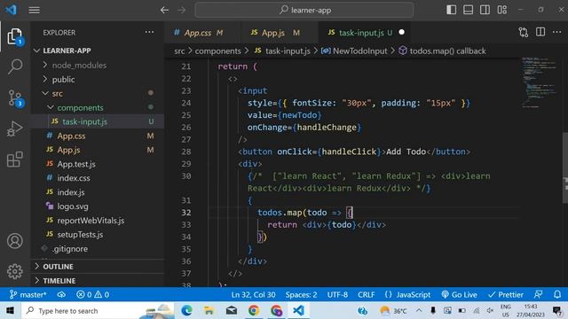 React for beginners - Class 9 - React Project - Todoapp Part 2 смотреть онлайн