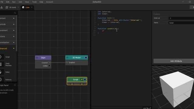 How to create a custom node that calls a function every x seconds смотреть онлайн