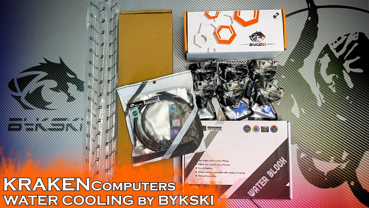 WATER COOLING by BYKSKI High Performance RGB | ДОСТУПНАЯ КАСТОМНАЯ СВО из Китая смотреть онлайн