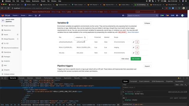 UX changes on project/group variables смотреть онлайн