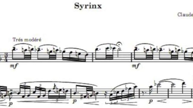 Sample Modeling FLUTE Debussy - Syrinx смотреть онлайн