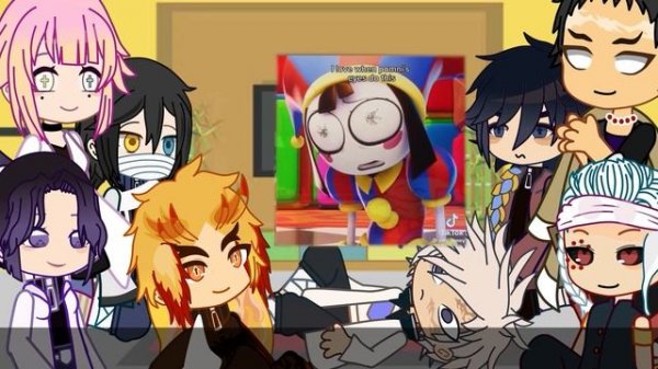 ?The amazing digital circus react to themselves || PILOT Reactio|| Gacha TADC Meme Trend | tiktok