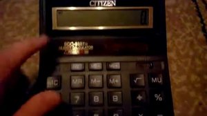 Обзор калькулятора Citizen SDC-888TII