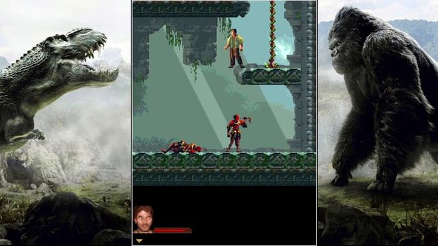 Kingkong Gameloft Mobile Java Sony Ericsson k800i Gameplay смотреть онлайн