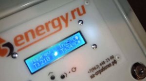 Калорифер на отработке   экстренное быстрое отопление гаража