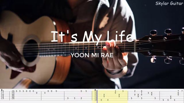 [Hospital Playlist 2 OST 10] Yoon Mi Rae (윤미래) - It's My Life Fingerstyle Guitar Tabs смотреть онлайн