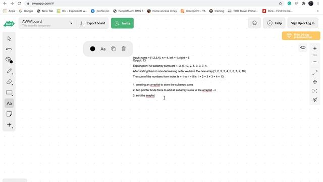 Range Sum of Sorted Subarray Sums Java Solution | Leetcode 1508 смотреть онлайн