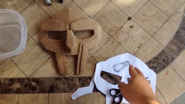 How to make MF DOOM mask