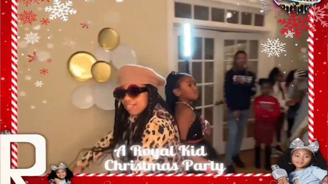 A Royal Holiday Party #Santa Came To Sing and Dance 🙀🎄 смотреть онлайн