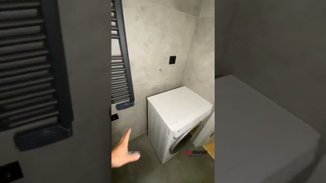 Санузел 3,5 м2 | отделка санузла | ремонт квартир Москва смотреть онлайн