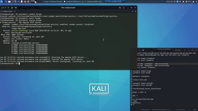 Linux Centos 8 LAMP stack - Como instalar y configurar paso a paso смотреть онлайн