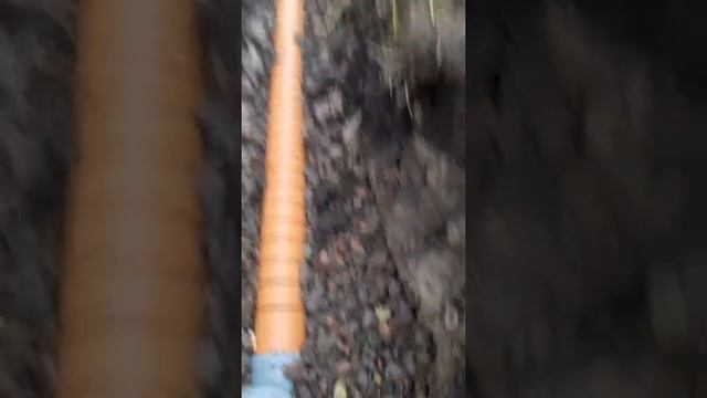 Правильный дренаж, не монтируйте гофротрубу в геотекстиле! смотреть онлайн