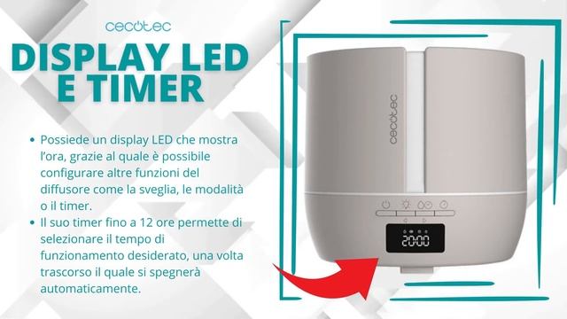 Cecotec PureAroma 550 Connected Sand - Diffusore di Aromi SMART Bluetooth смотреть онлайн