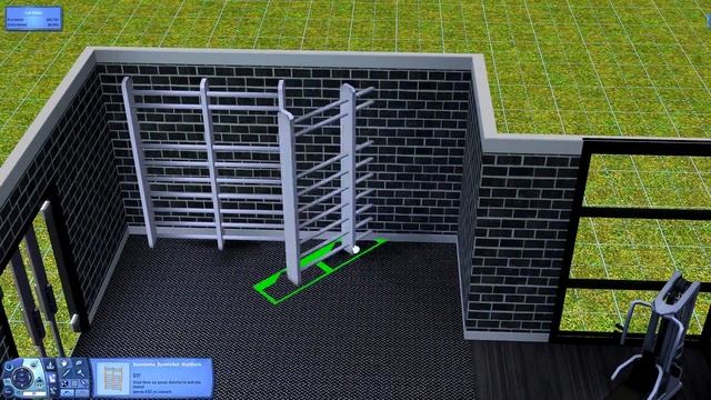 MODERN GYM // Sims 3 Speed Build смотреть онлайн