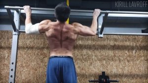 Когда есть только турник, брусья и отжимания (накачаться на турнике)