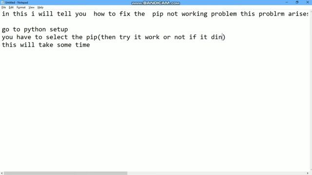 When pip is not working in cmd || Fixing pip errors || Python Tutorials || #cswithpython смотреть онлайн