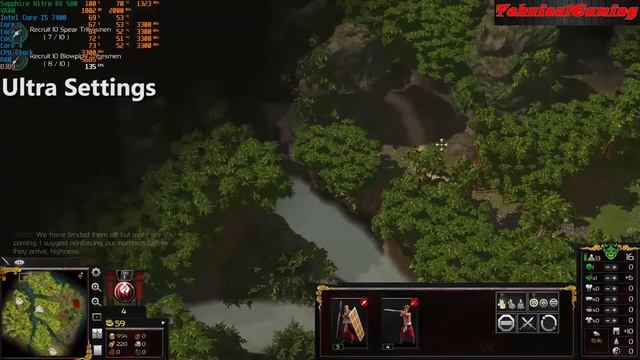 Strongholds: Warlords | Benchmark | RX 580 | I5 7400 | Ultra Settings | First 5 minutes смотреть онлайн