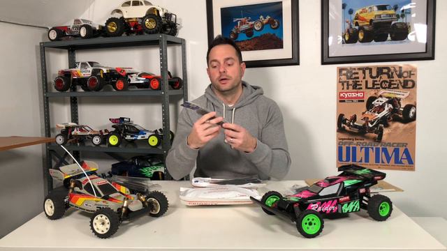 e113: NEW VINTAGE RC PARTS ARRIVE FOR THE KYOSHO OPTIMA MID & KYOSHO RAIDER. RC RESTORATION TIME! смотреть онлайн