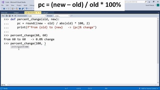 How to Calculate a Percent Change смотреть онлайн