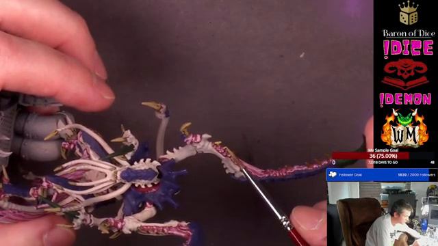 Painting Tyranids live Deathleaper PT2 finished смотреть онлайн