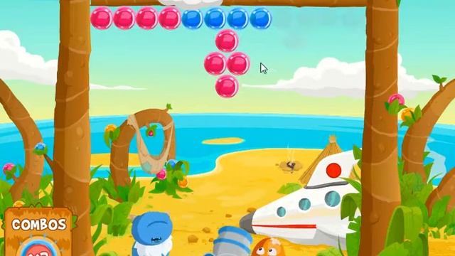 Bubble Monsters Level 1 - Facebook Game смотреть онлайн